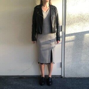 Emerson Rose Dress - Plaid - Size S